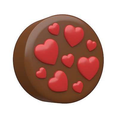 SpinningLeaf Lots of Love Sandwich Cookie Mold