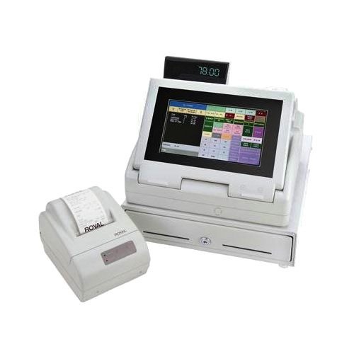 Royal TS4240 Thermal Touch Screen Cash Register with Thermal Printer + PS700 Hand-Held Barcode Scanner N3