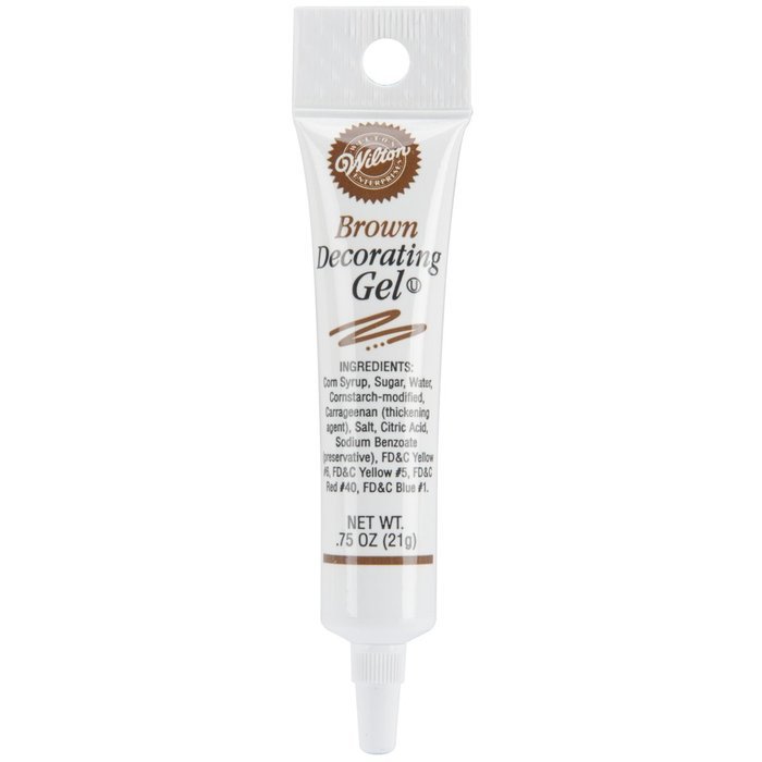 Wilton Black Gel Tube, 0.75 Oz. N6