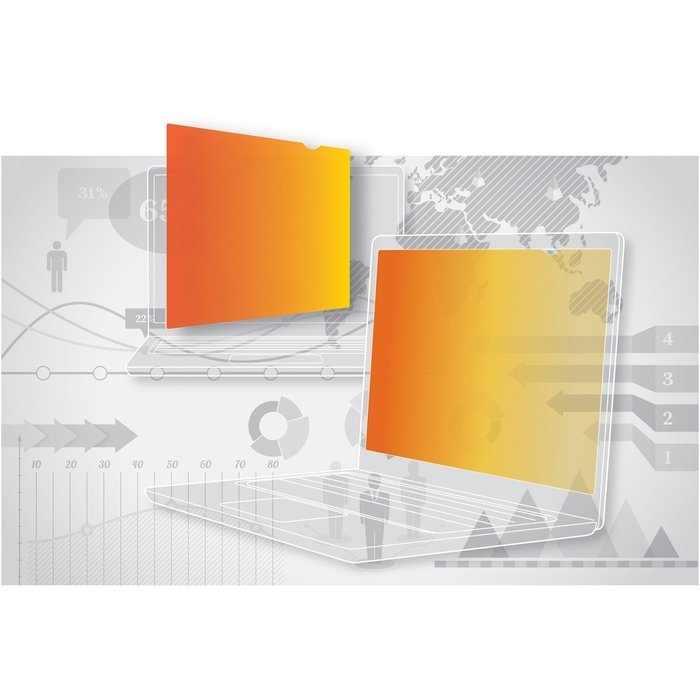 3M Gold Privacy Filter for Widescreen Laptop 13.3" (GPF13.3W) N75