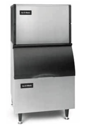 Ice-O-Matic ICE0250HA-B25PP 242 lb 30" Air-Cooled Half Cube Ice Machine w/ Storage Bin