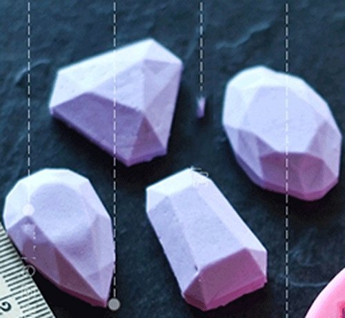 Anyana Gemstone & Diamond & Crystal Silicone Fondant Mold Cake Decorating Pastry Gum Pastry Tool Kitchen Tool...