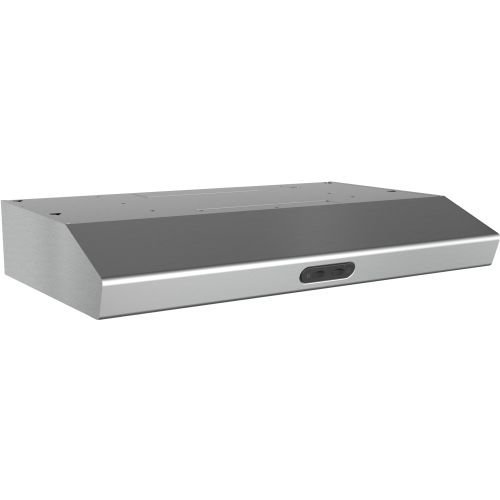 Miseno MH20330AS 400 CFM 30 Inch Wide Stainless Steel Dual Halogen Light Under C, Stainless Steel N4