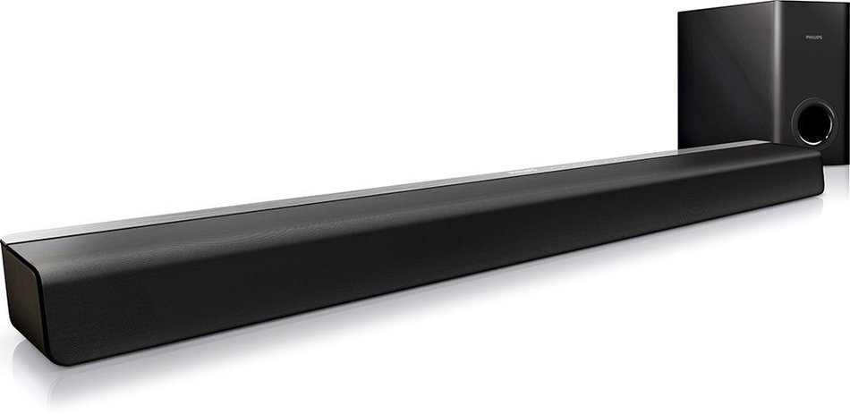 Philips CSS2133B/F7 Bluetooth Soundbar Speaker with Subwoofer (Black) N2