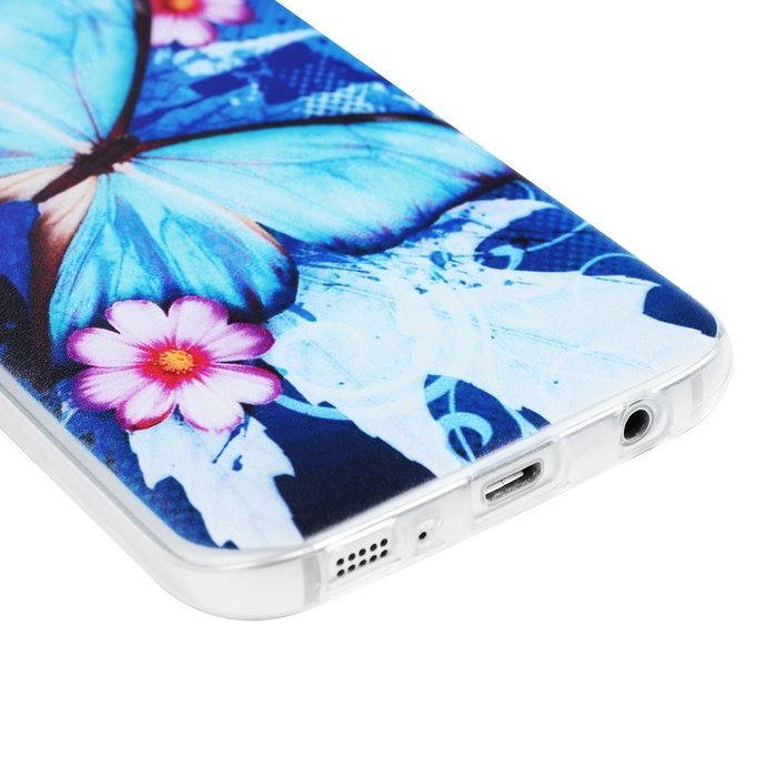 Badalink Galaxy S7 TPU Case Shockproof Soft TPU Flexible Easy Grip Rubber Bumper Slip Resistant Protective Colorful... N28
