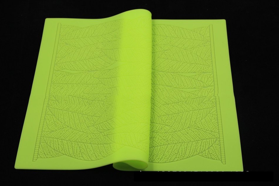 Anyana Leaf Lace Mat Silicone Fondant Mold Cake Decorating Pastry Gum Pastry Tool Kitchen Tool Sugar Paste Baking... N4