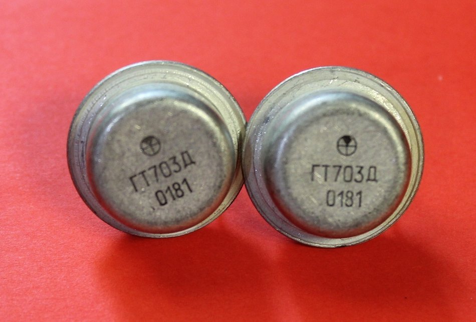 Transistors GT703D analogue 2N2836, 4NU73, OC26 USSR 5 pcs