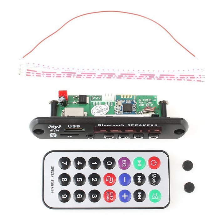 Yosoo Car Audio Bluetooth Usb Tf Mp Wma Decoder Board V Wireless