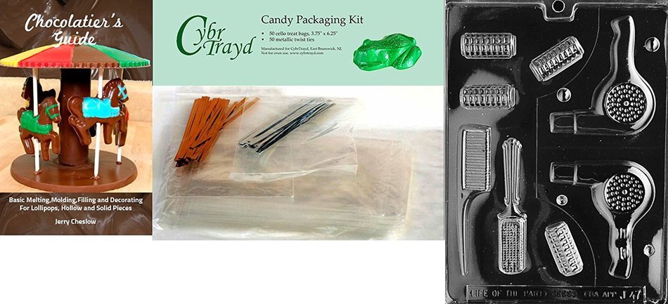 Cybrtrayd J047 Beautician Jobs Chocolate Candy Mold N5