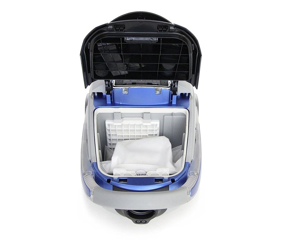 Blue Prolux TerraVac 5 Speed Quiet Vacuum Cleaner with Sealed HEPA Filtration and Upgraded Head N3