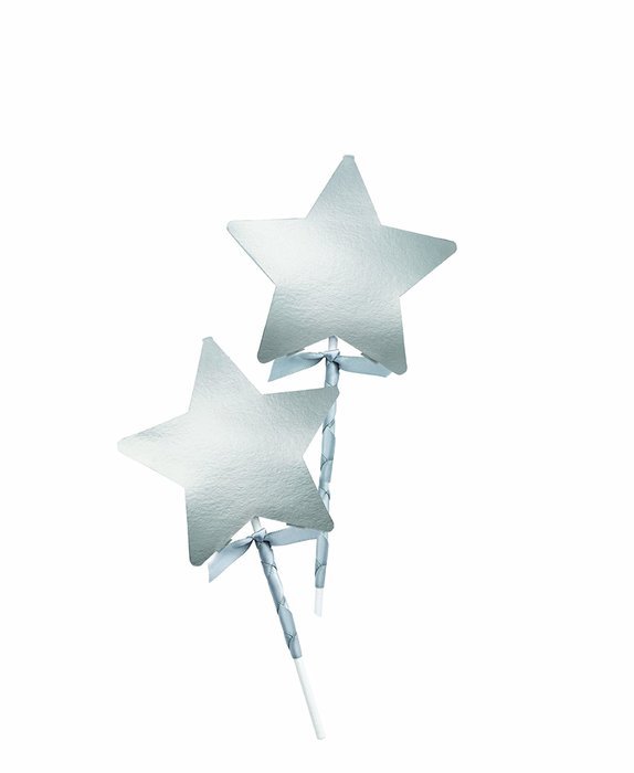 Wilton POPS Silver Foil Wraps, 12-Count N12