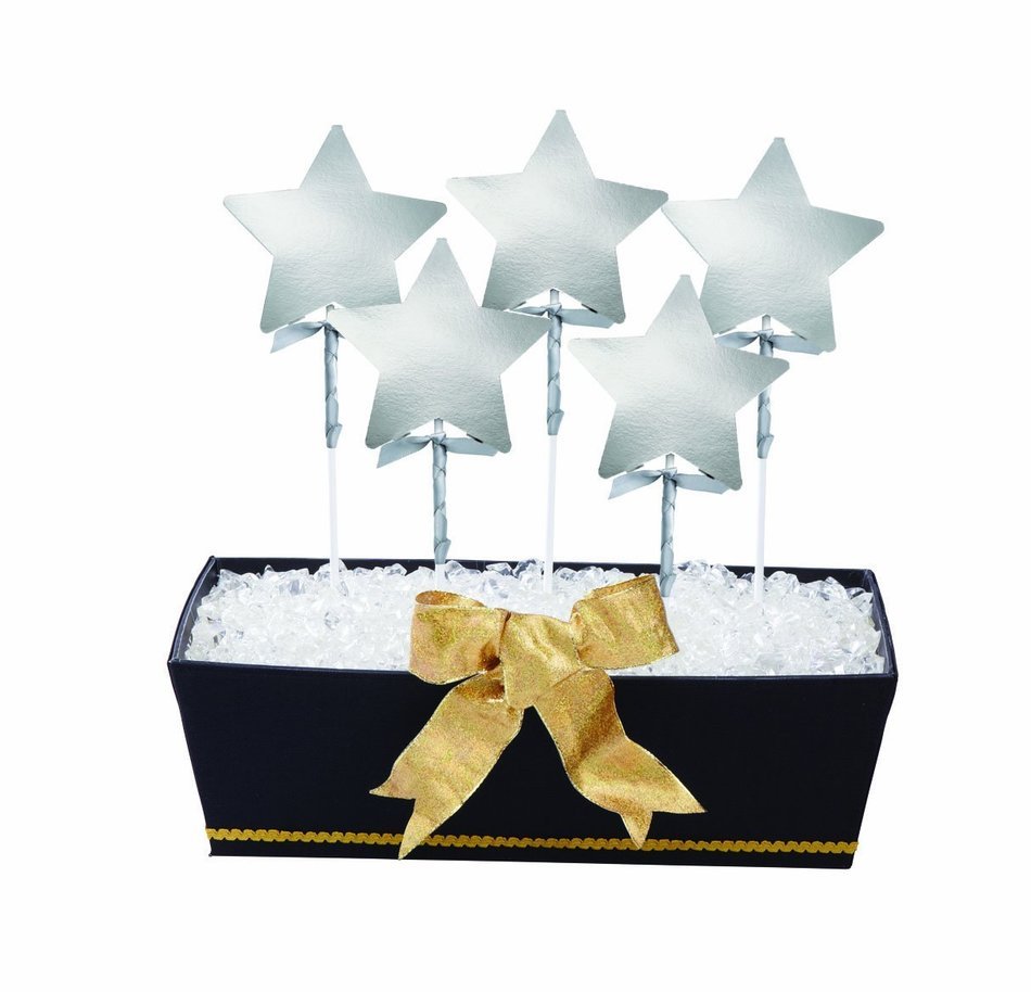 Wilton POPS Silver Foil Wraps, 12-Count N13