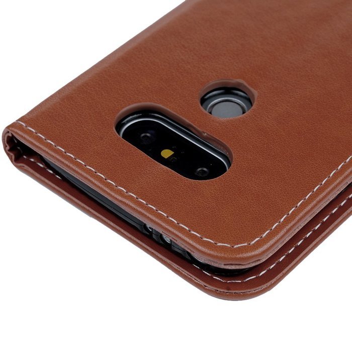 LG G5 Case,LG H868 Case - Wallet Folio Flip Magnetic Smart Closure Embossed Butterflies PU Leather Case with Stand... N76