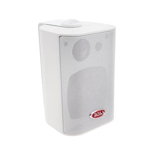 BOSS MR43W Boss 3-Way Indoor/Outdoor Speaker White