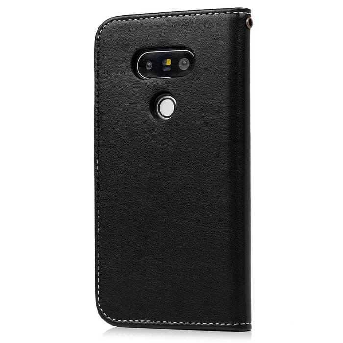LG G5 Case,LG H868 Case - Wallet Folio Flip Magnetic Smart Closure Embossed Butterflies PU Leather Case with Stand... N79
