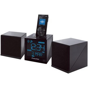 Princeton Technology WALKMAN private FM radio with alarm function with Speaker (Black) PSP-WM1B (Japan Import)