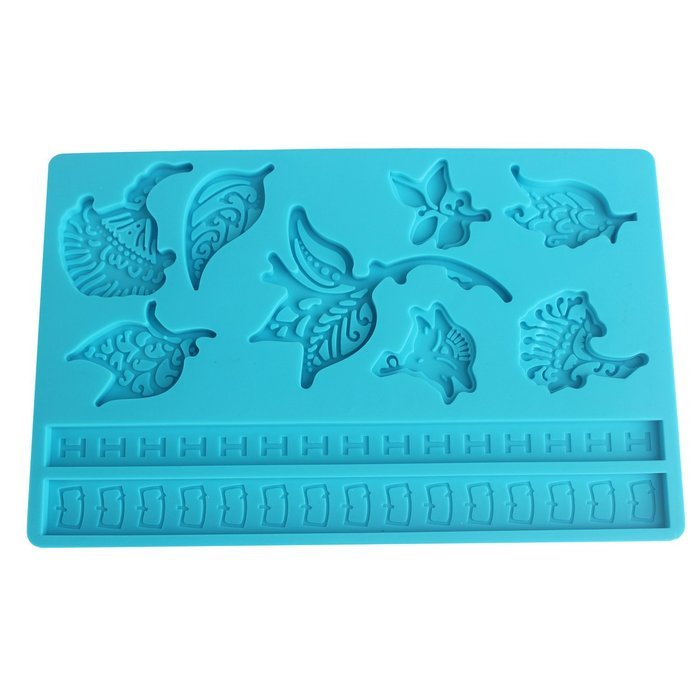 WBSEos Candy Molds Fondant Silicone Mold Cake Decorating Pastry Gum Pastry Tool Kitchen Tool Sugar Paste Baking...