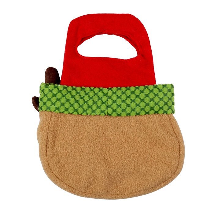 PPARTY 2015 Newest 3X cute santa candy bag for chrismas gift high-quality (pure white 3pcs) N7