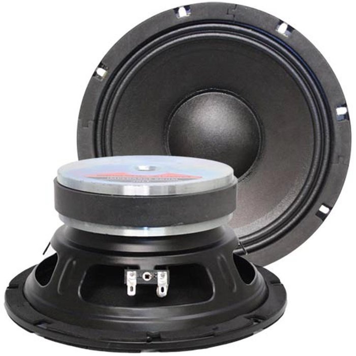Seismic Audio - Jolt-8Pair - Pair of 8" Bass Guitar Raw Woofers Speaker Driver PRO AUDIO Replacements N2