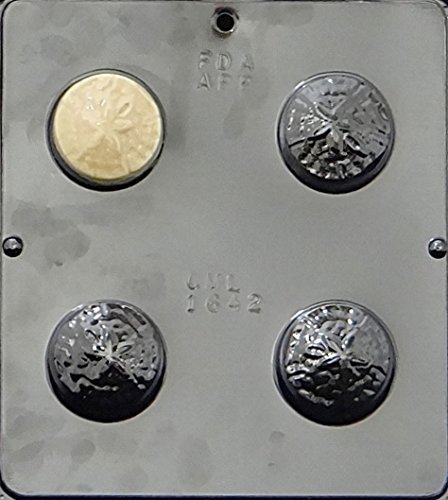 Sand Dollar Oreo Cookie Sandwich Chocolate Candy Mold 1642