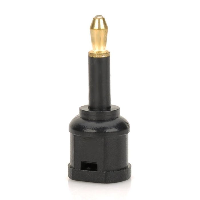HENGSHENG&reg; 3-Pack Fiber Optic Toslink to 3.5mm Mini Connector Adapter N3