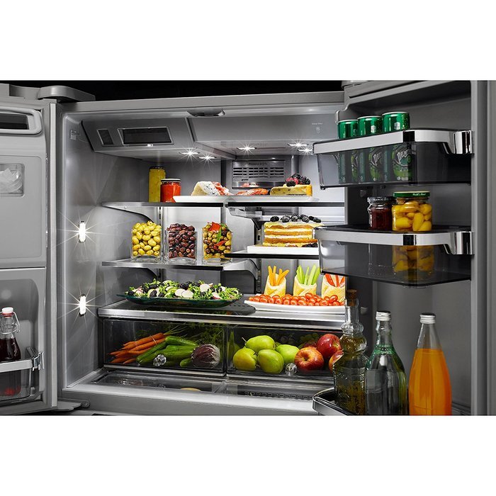 KitchenAid&reg; 25.8 Cu. Ft. 36-Inch Multi-Door Freestanding Refrigerator N4
