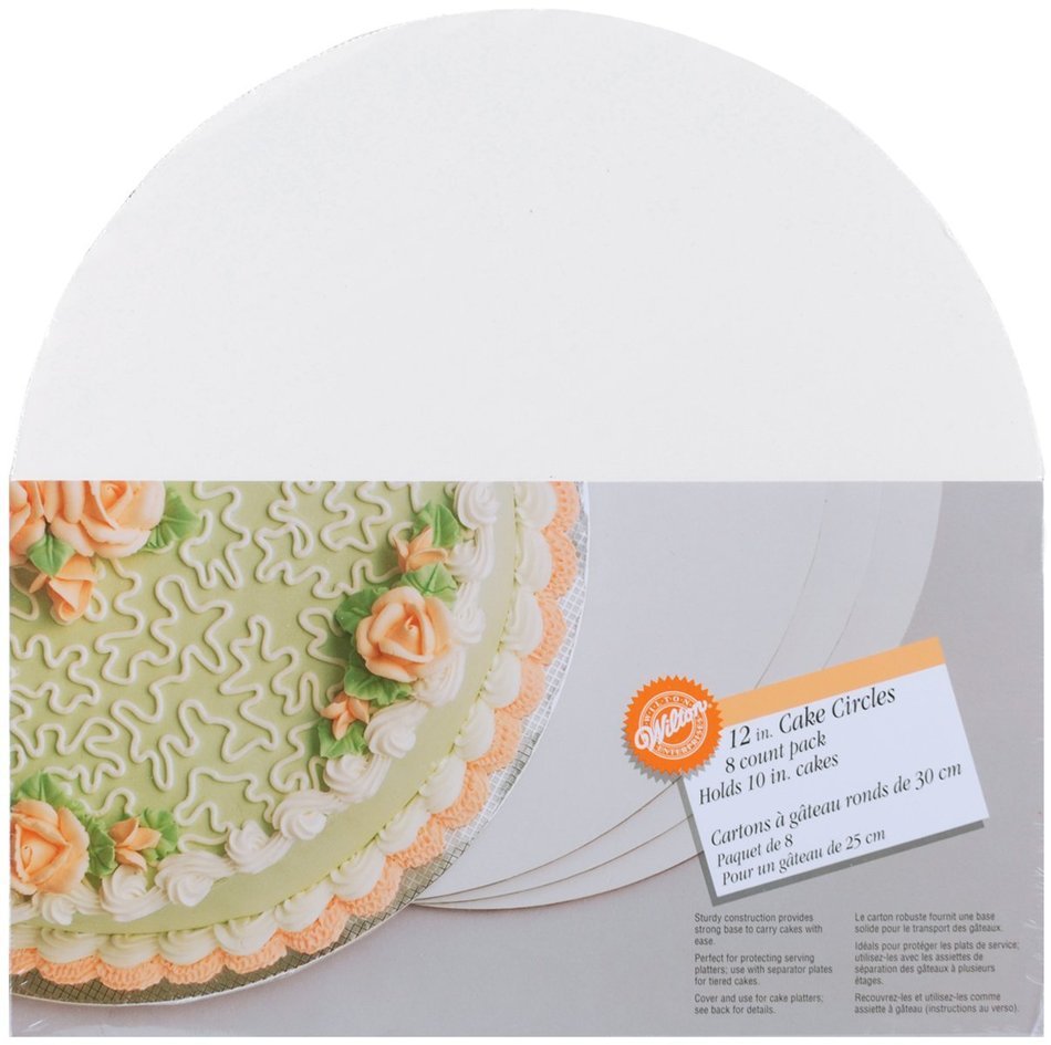 Wilton 10-Inch Cake Circle, 12-Pack N6