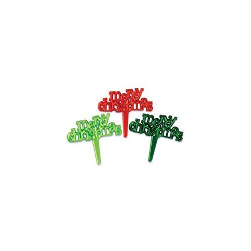 12 ~ Merry Christmas Picks ~ Designer Cupcake Toppers ~ LOOK!!!