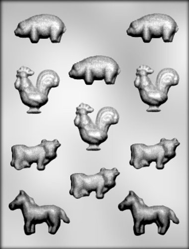 CK Products Farm Animals Chocolate Mold