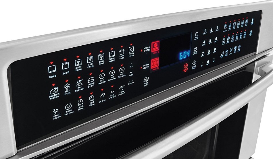 Electrolux EW30MC65PS30" Stainless Steel Electric Combination Wall Oven - Convection