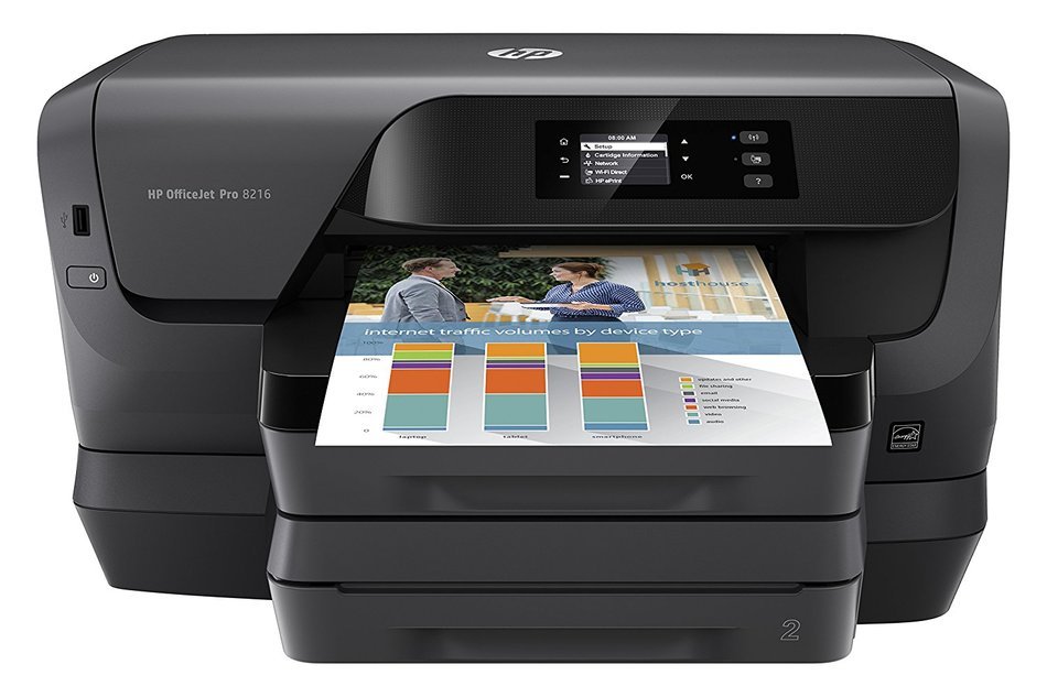 HP OfficeJet Pro 8216 Wireless Professional-Quality Color Printer with Mobile Printing, Instant Ink ready N5