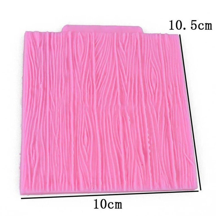 Viris Tote Trumpet Tree Bark Silicone Fondant Mold Cake Decorating Mold N5