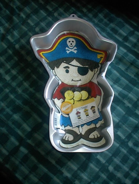 Wilton Li'l Pirate Buckaroo Cake Pan 2105-9333