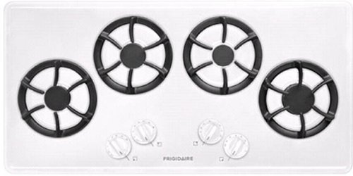 36 In. Gas Cooktop &ndash; White