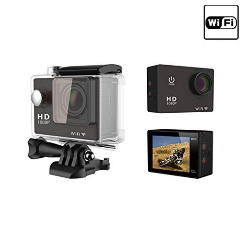 Sport Camera 1080P Full HD, 30M Waterproof Liwithpro SJ5000 Sports Cam, Wifi/HDMI, 2 Inch LCD Screen, 12 MP 170... N5