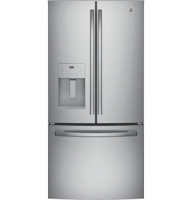 GE GFE24JSKSS 33" French Door Refrigerator with 23.8 cu. ft. Total Capacity, in Stainless Steel N3