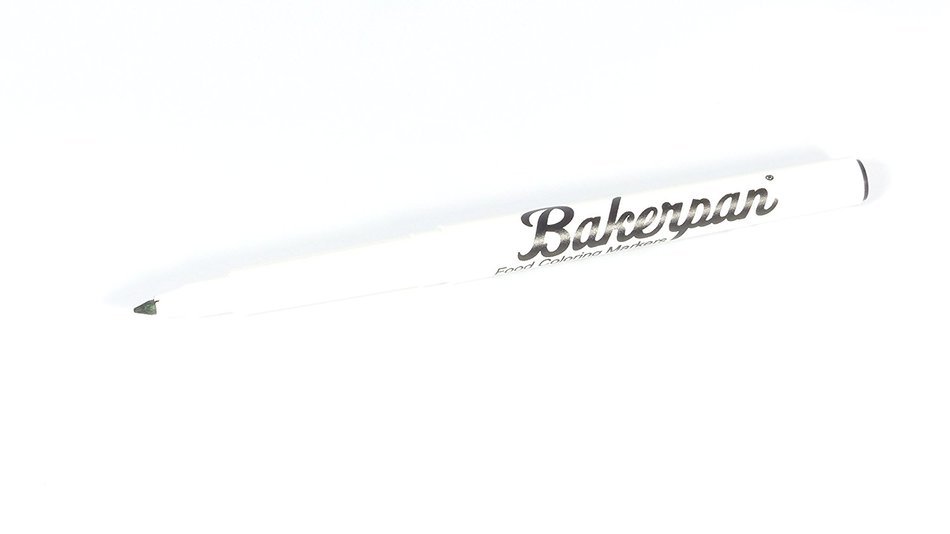 Bakerpan Food Coloring Markers, Fine Tip, Black, Set of 3 N3