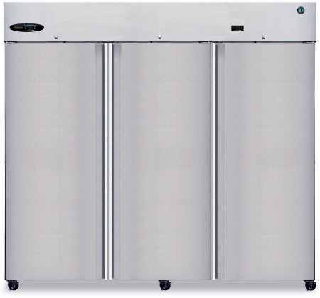 Hoshizaki CR3S-FS 83" Commercial Series Reach-In Refrigerator with 73.3 cu. ft. Capacity 3 Sections 115 Volts...