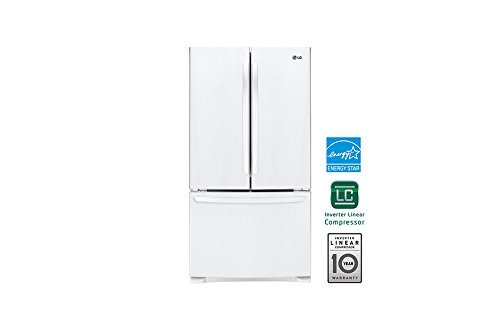 LG LFC28768SW 28.0 Cu. Ft. Smooth White French Door Refrigerator - Energy Star N2