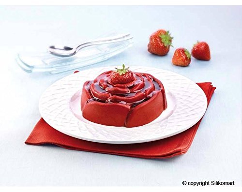 Silikomart 6 Cavity Cake Mold, Peach N3