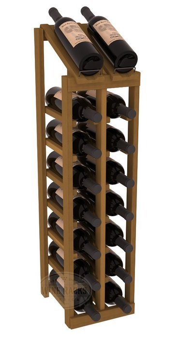 Wine Racks America Redwood 2 Column 8 Row Display Top Kit. 13 Stains to Choose From! N10