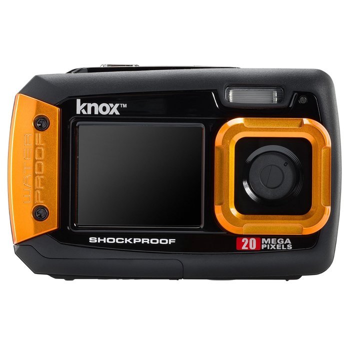 Knox Dual LCD Display 20MP Waterproof & Shockproof Digital Camera (Purple) N31
