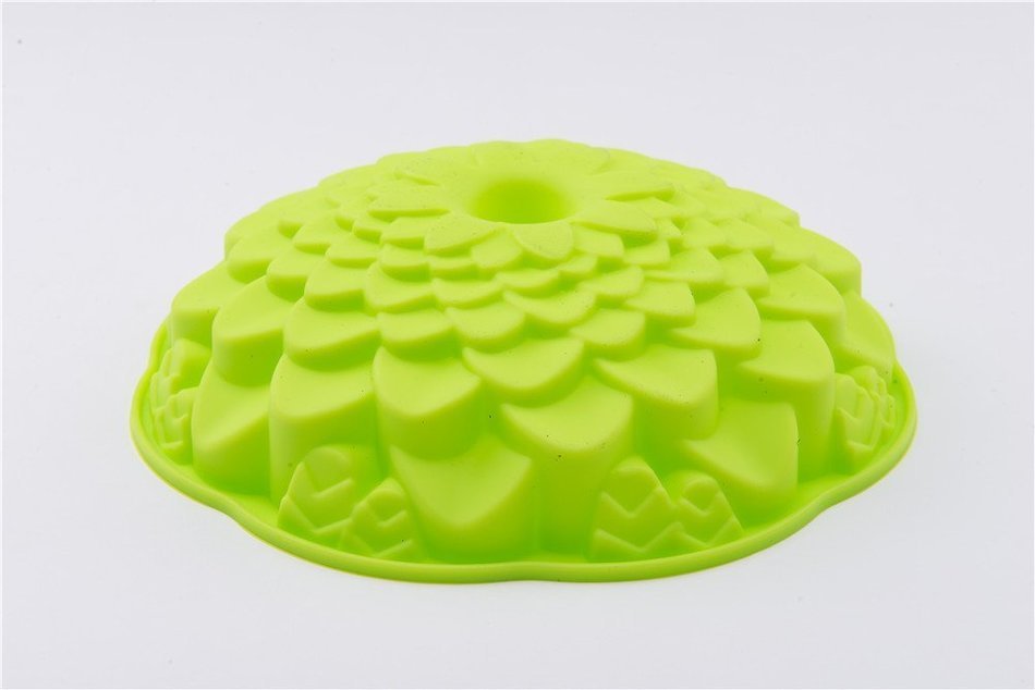 Single Hole Big Flower Shape Silicone Chocolate Cookie Ice Mold Handmade Soap Resin Mould N5