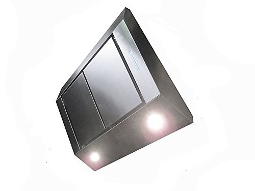 Range Hood Wall Mounted Stainless Steel 36" KA-129 NT AIR. Made in Italy N6