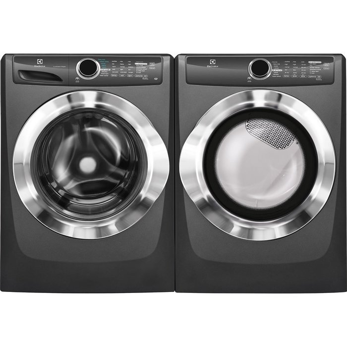 Electrolux Front Load Washer and Electric Dryer Set EFLS517STT and EFME517STT