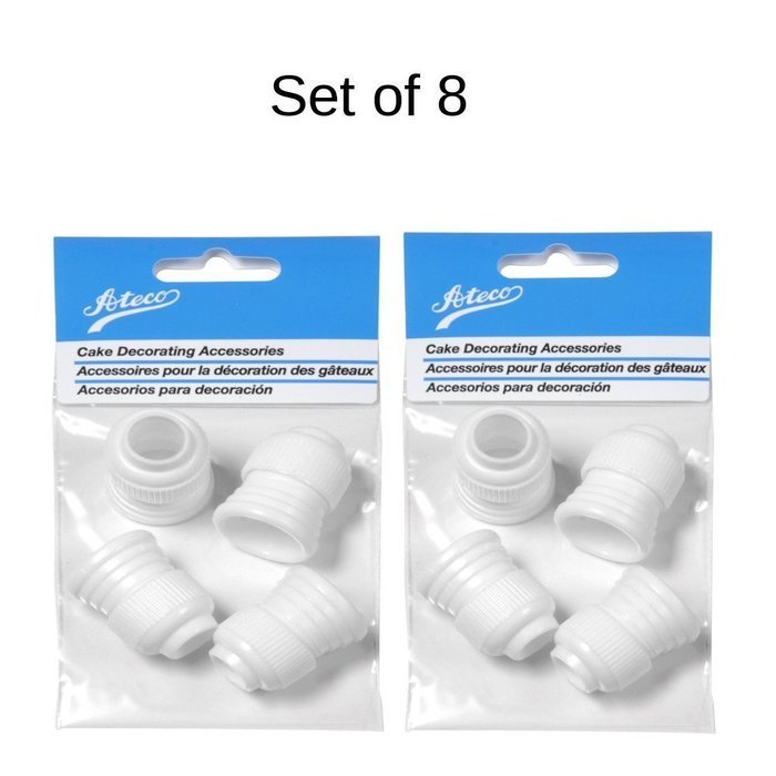Ateco 4-Piece Set of Standard Couplers N2