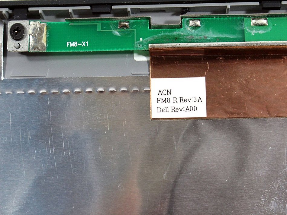 W403J - Green - Dell Studio 1555 1557 1558 15.6" LCD Back Cover Lid Top with Hinges - W403J N4