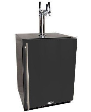 Marvel Built-In Kegerator - X-CLUSIVE Premium 1 Faucet Home Brew Keg Tapping Kit - Overlay Door N3