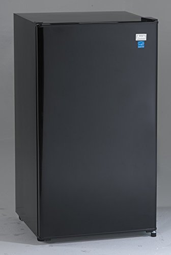 Avanti AR321BB All Refrigerator with Auto Defrost and Reversible Door, 3.2 cu. ft., Black
