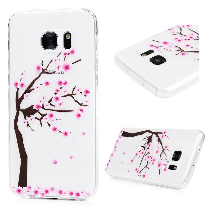 Badalink Galaxy S7 TPU Case Shockproof Soft TPU Flexible Easy Grip Rubber Bumper Slip Resistant Protective Colorful... N33